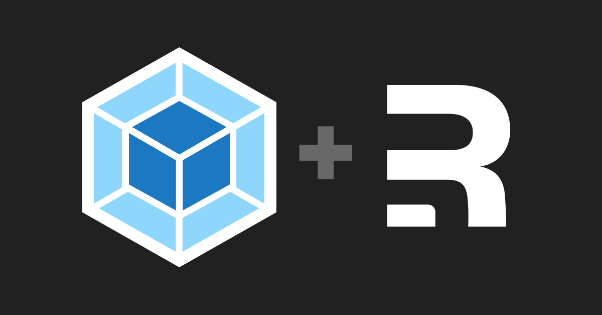 webpack and remix logos